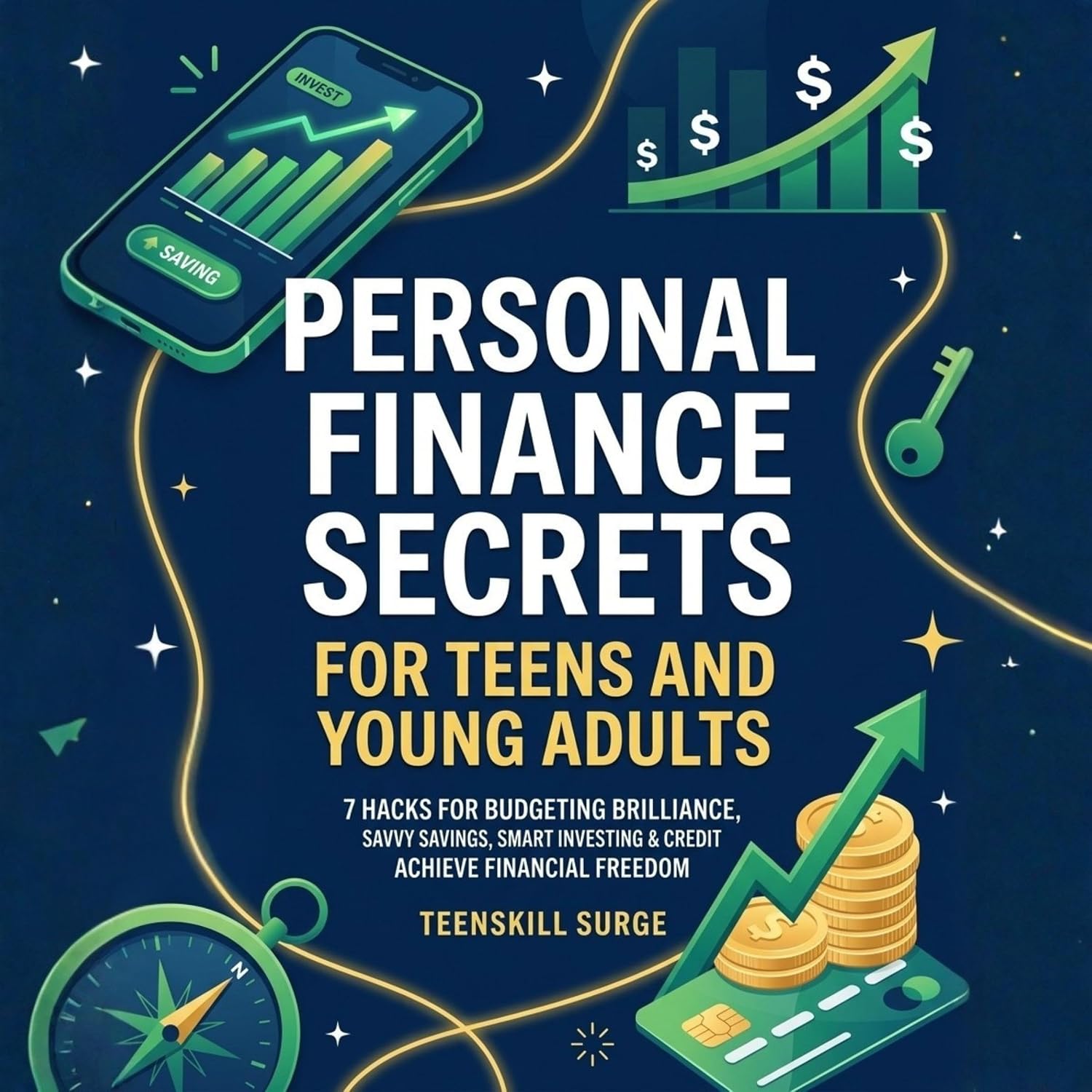 Personal Finance Secrets for Teens and Young Adults: 7 Hacks for Budgeting Brilliance, Savvy Savings, Smart Investing & Credit Wisdom - Achieve Financial Freedom