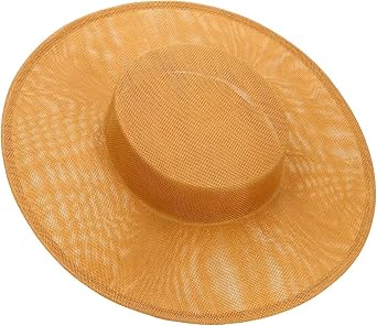 [Pffiocix] Cocktail Hat Base Fashionable Headpiece Perfect for Headpiece or Banquet Hair Clip Make a Special Statement Fascinator Hat Base Fascinator Bulk Plain Use