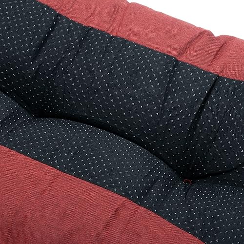 Miniatura 6 de FUNHOME Cojín de banco para columpio de exterior, 45 x 18 pulgadas, cojín de banco de relleno de esponja de alta densidad para ventana de bahía,