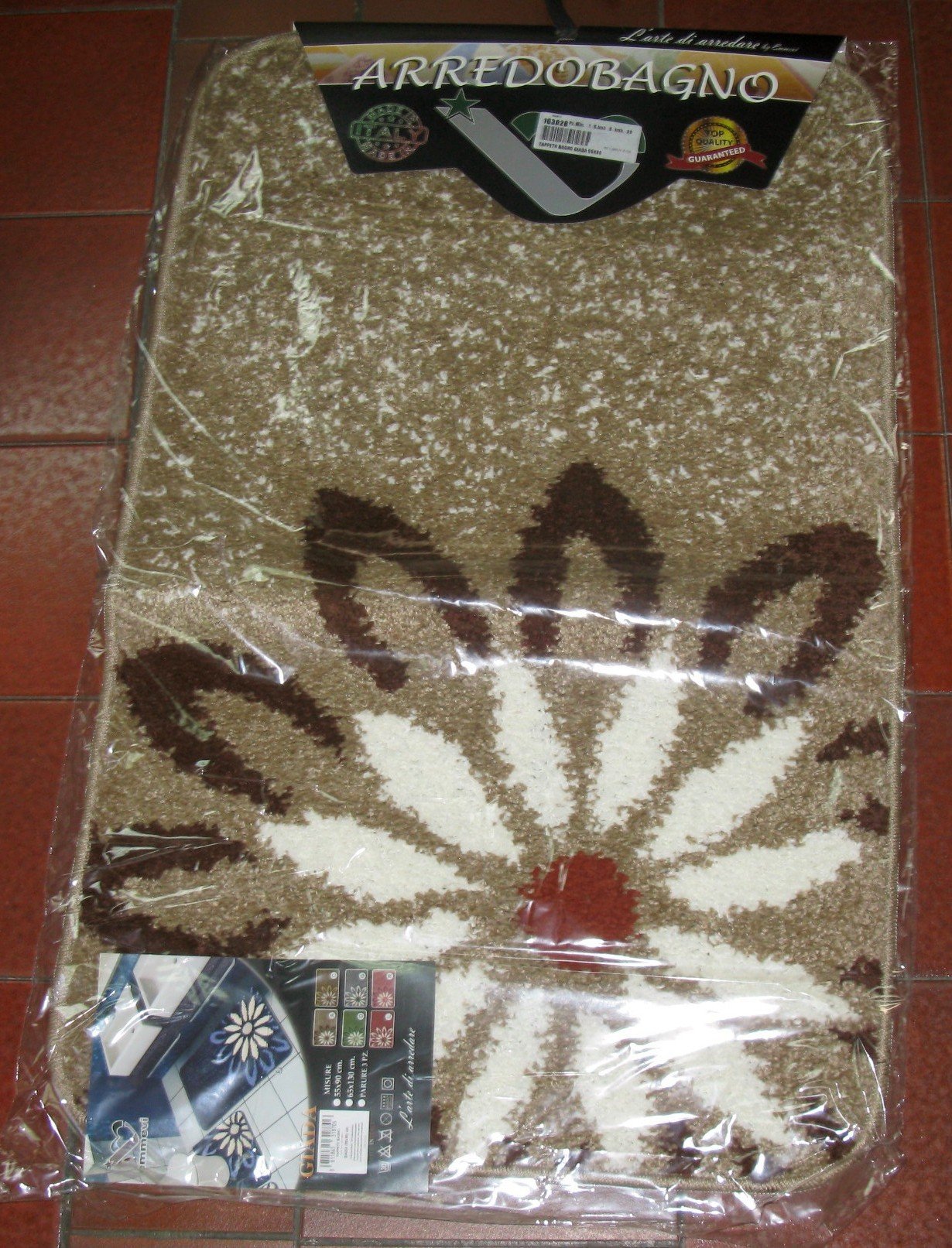 Tapis en tissu multicolore unique pour décoration intérieure originale