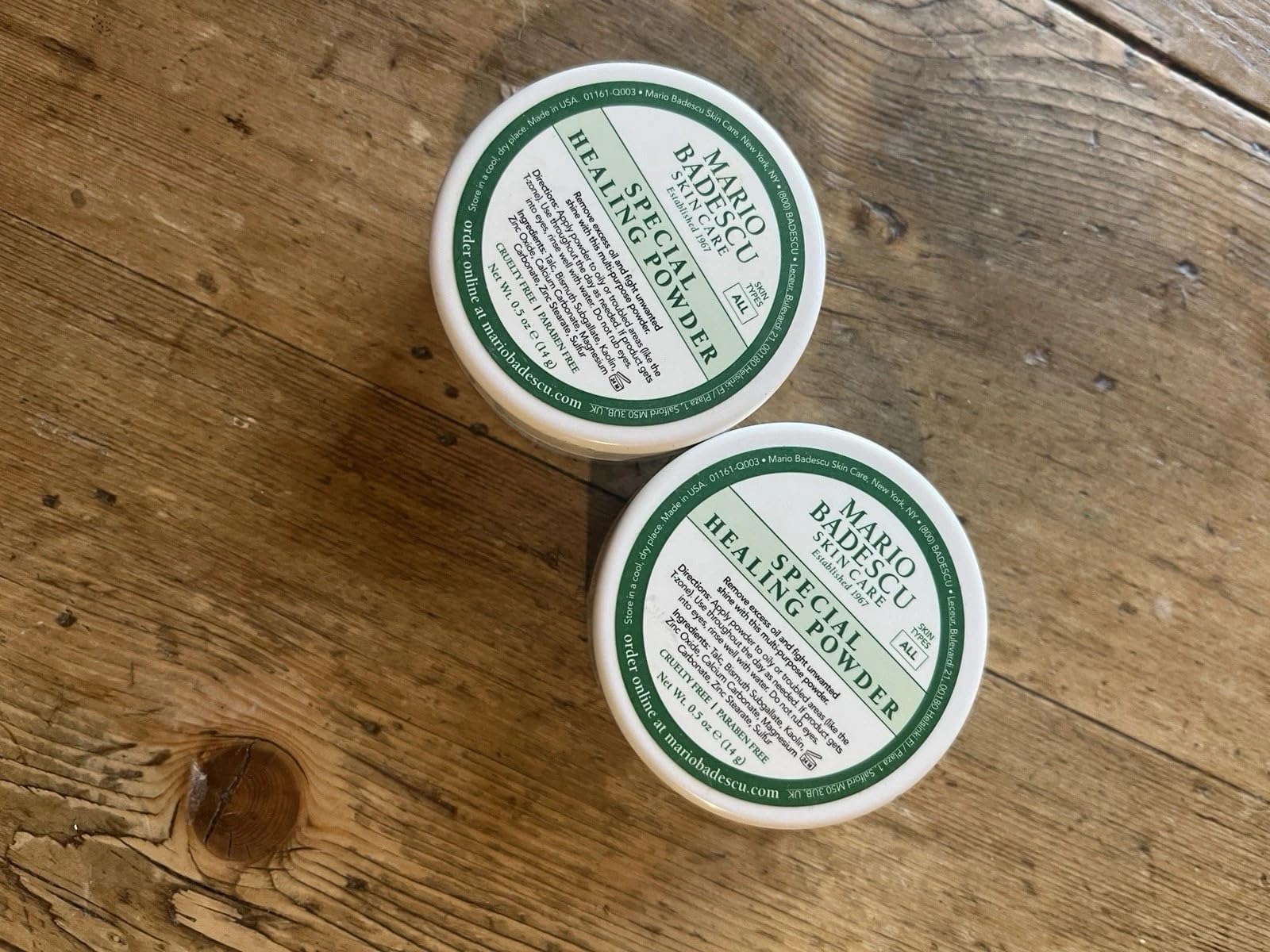 Special Healing Face Powder for Oily and Troubled Skin, Reduces T-Zone Shine, Decongests Pores and Balances Excess Oil, Gentle Sulfur Powder for Skin Care