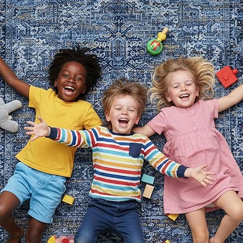 Miniatura 10 de ReaLife - Alfombra lavable a máquina, resistente a las manchas, sin desprendimientos, respetuosa con el medio ambiente, antideslizante, apta para