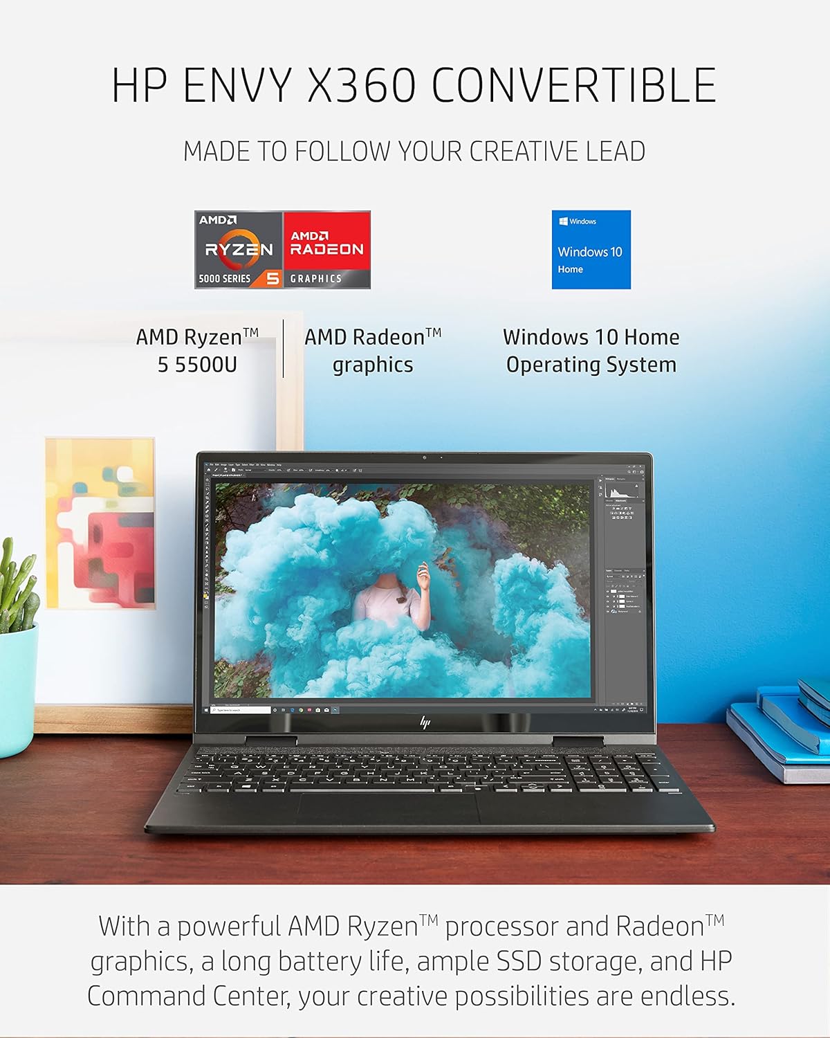 HP Envy x360 15 Convertible Laptop, Ryzen Ghana Ubuy