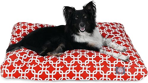 Miniatura 9 de Majestic Pet Products - Cama rectangular extragrande para perros y mascotas, para interiores y exteriores, con funda extraíble y lavable Negro