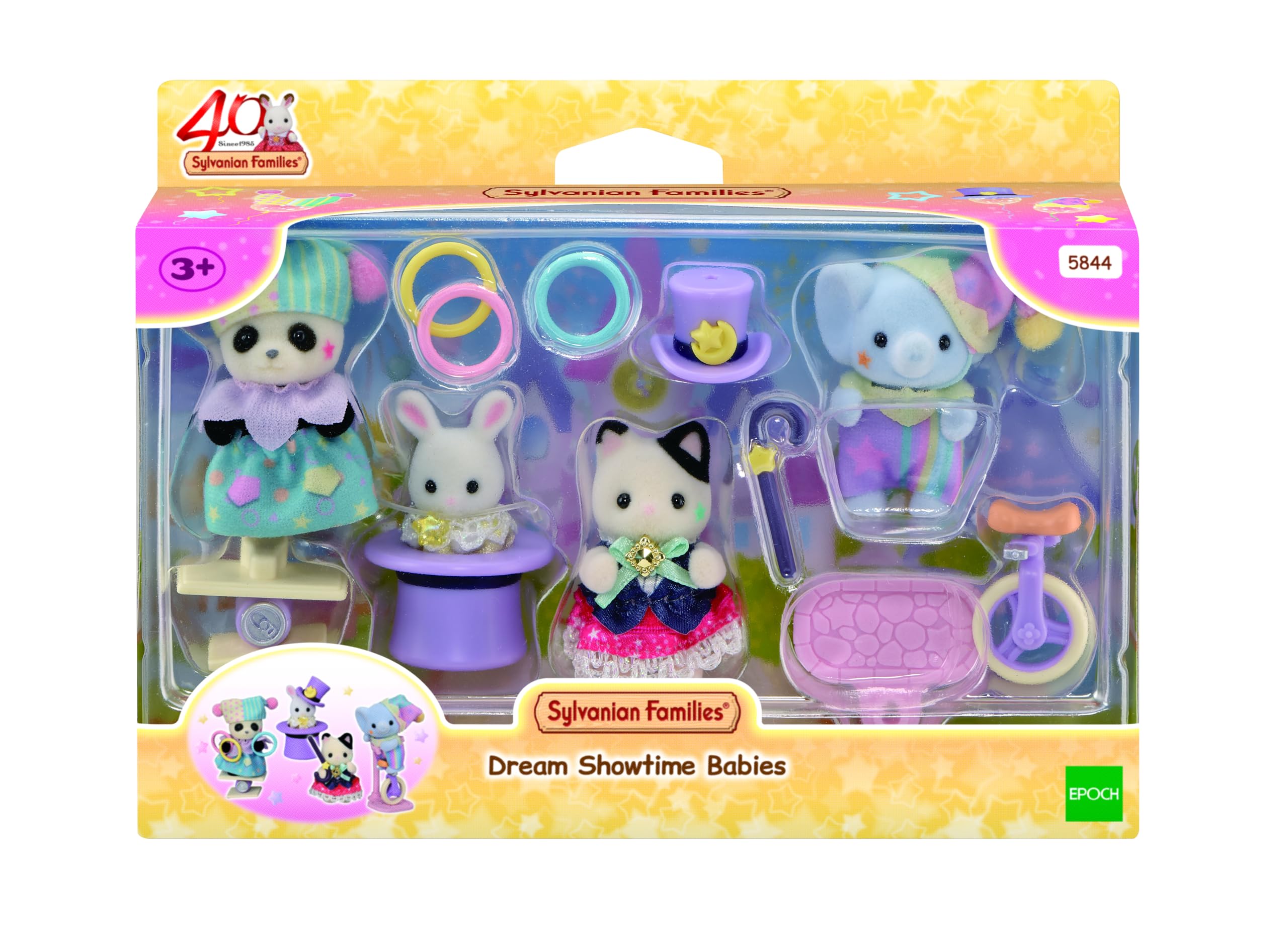 Sylvanian Families Dream Showtime Babies – 40th Anniversary Limited Edition Puppenfiguren-Set