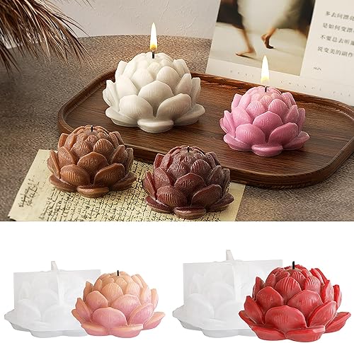 Miniatura 11 de Moldes de Resina de Animales de Tortuga Lobo de Silicona Moldes de Fundición de Resina de Silicona para Velas Decoración del Hogar Molde 3D de