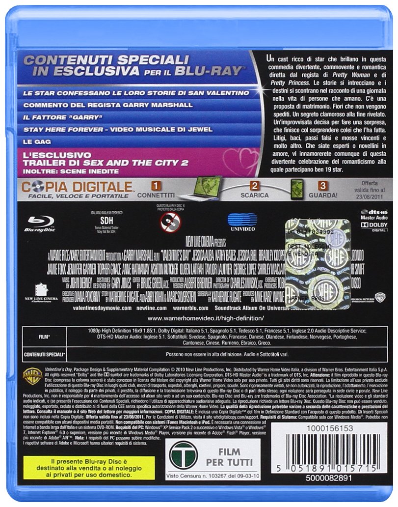 Image secondaire de Appuntamento con l'Amore - Film Blu-ray avec Jessica Alba et Bradley Cooper