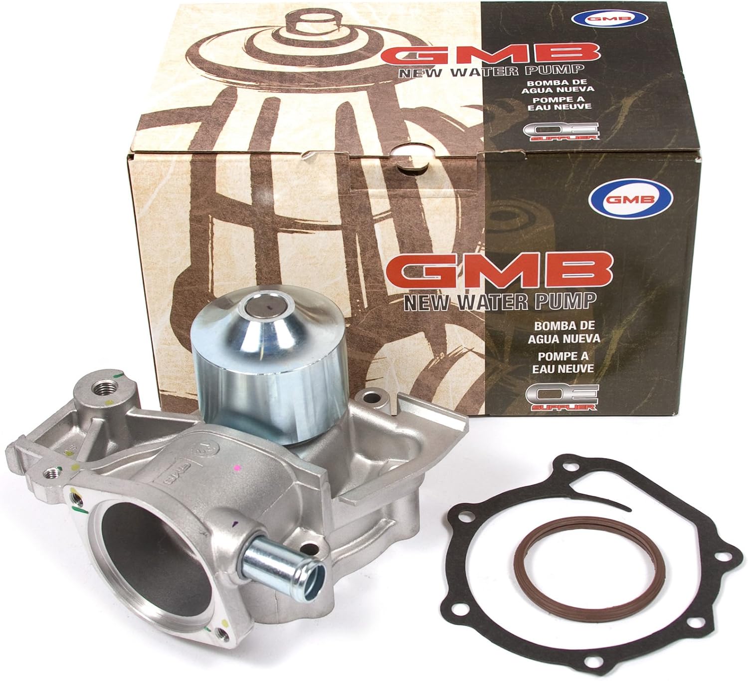 Evergreen TBK172AMHWP Compatible With 90-97 Subaru 1.8L 2.2L EJ18 EJ22 Timing Belt Kit GMB Water Pump