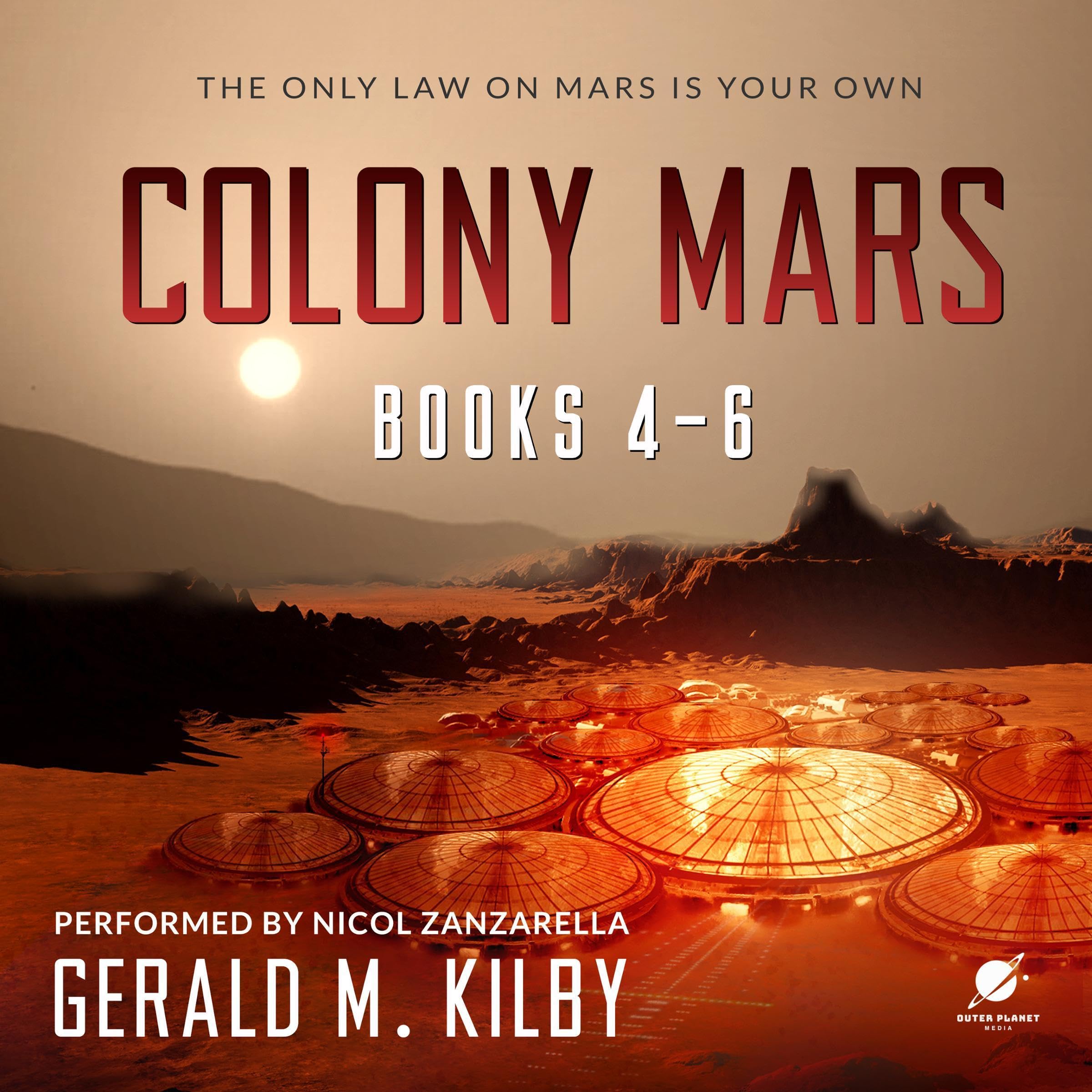 Cover art for Colony Mars, Books 4-6