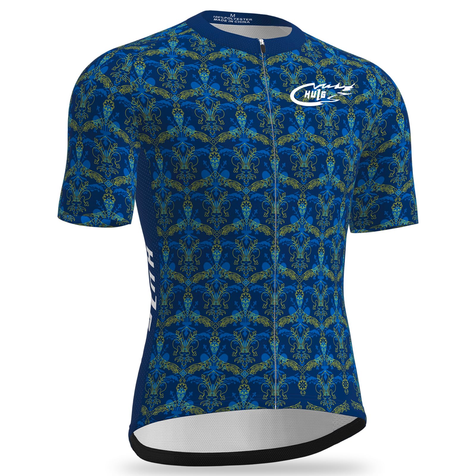 Kurzarm Radtrikot Herren Elastische Atmungsaktive T-Shirt Jersey Funktionsshirt Schnell Trocknen Stoff Fahrradtrikot für Radsport Outdoor Sport