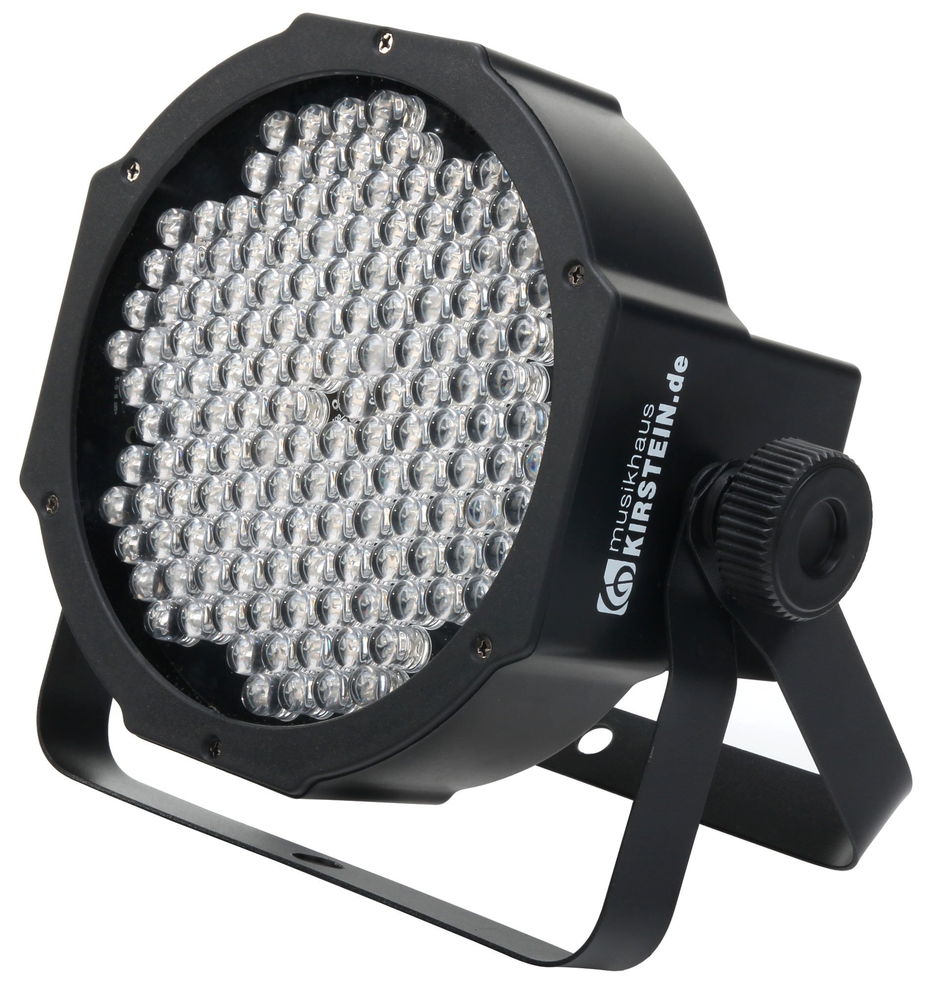 Showlite FLP-144 Flatline panel LED reflektor (PAR reflektor, światło dyskotekowe, oświetlenie sceniczne, lampa, 144 LED/RBG mixing, przyłącza: DMX In/Out, 6 trybów DMX)