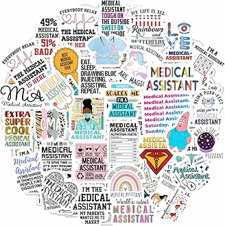 Medical Assistant Stickers
