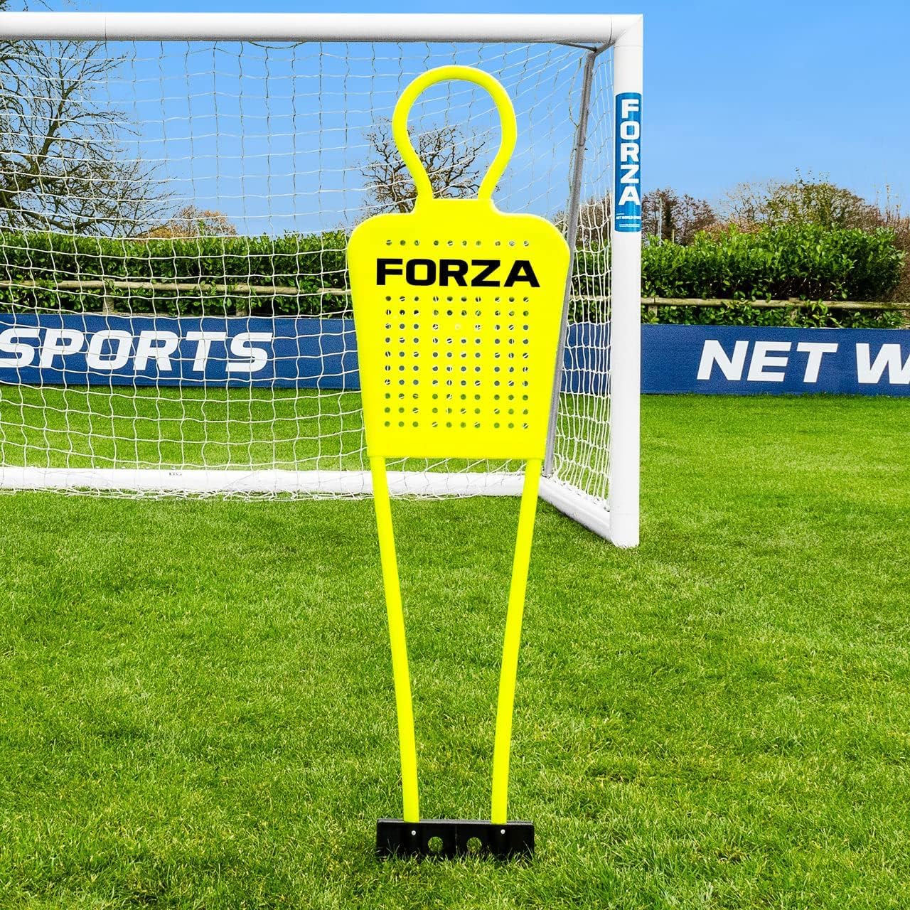 FORZA Mannequins d’Entraînement aux Coups Francs de Football [Mini/Junior/Senior] | Mannequins en PVC Renforcé avec Bases à Pointes | Équipement d’Entraînement Durable