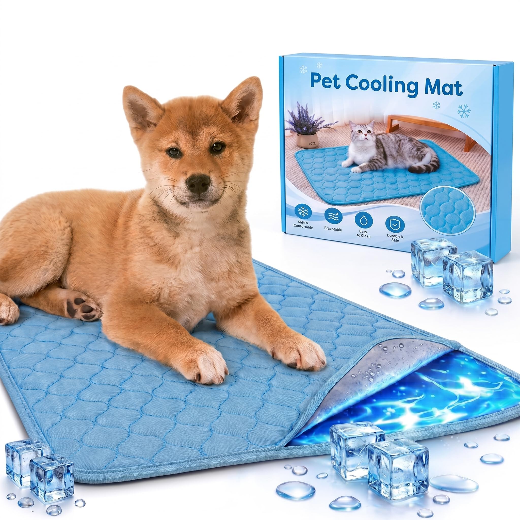 Holdmate Doleva Mat Breathable Pet Pad with Portable Design for Indoor and Outdoor Use for Cats and Dogs Daily Rest and Travel