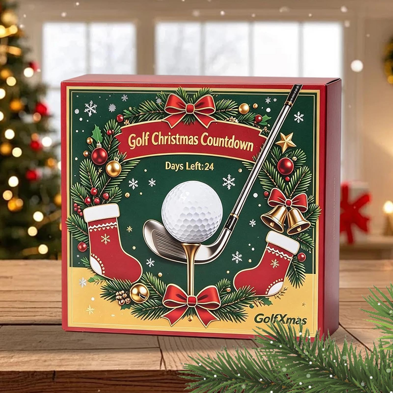 Calendrier de l'Avent de golf Compte à rebours équipement de