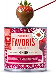 Chocolats Favoris Chocolate Fondue – Classic Milk Chocolate - Large Sharing Can (425 g) – Ready in 25 Minutes | Smooth & Creamy Sustainable Cacao | Made in Canada