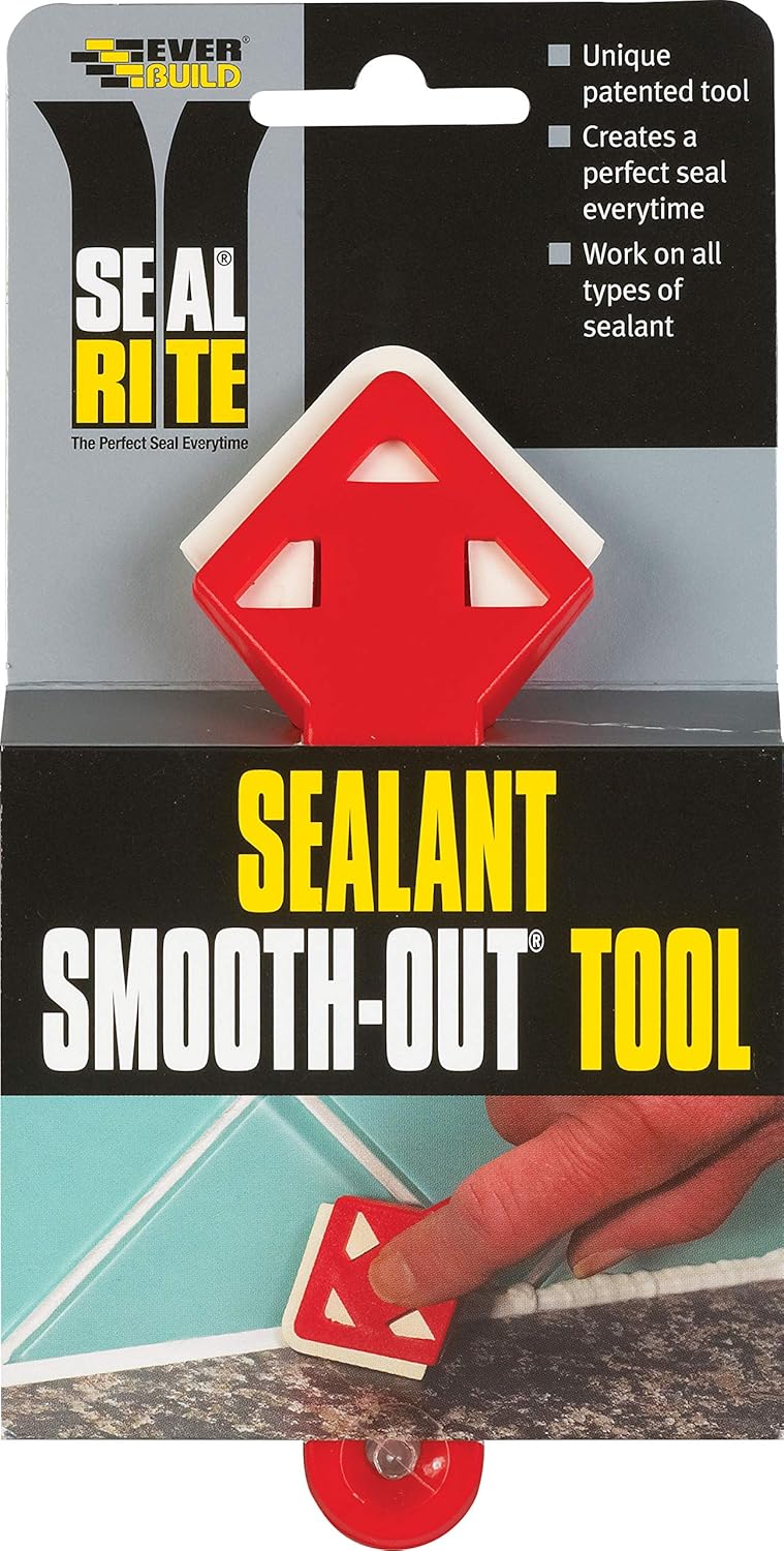 Everbuild Seal Rite Sealant Smooth-Out Tool – Creates A Perfect Seal Every Time – Mess-Free – Easy to Use