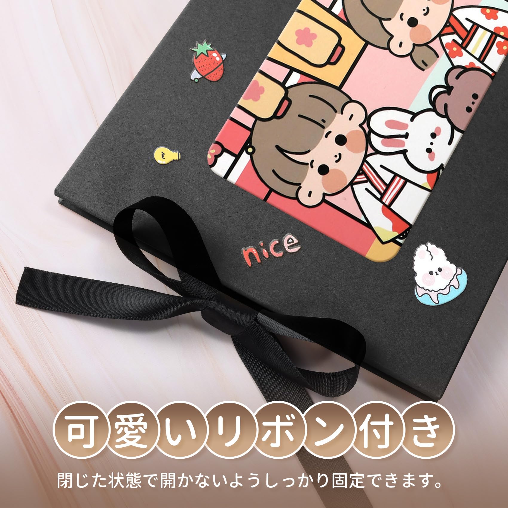 Amazon | メッセージアルバム スクラップブック アルバム 手作り A5