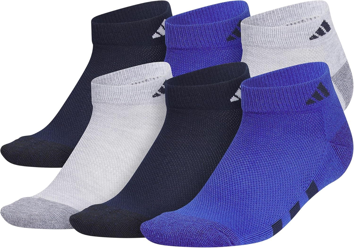 adidas Athletic Cushioned Low Cut Socks 6-Pair for Martinique Ubuy