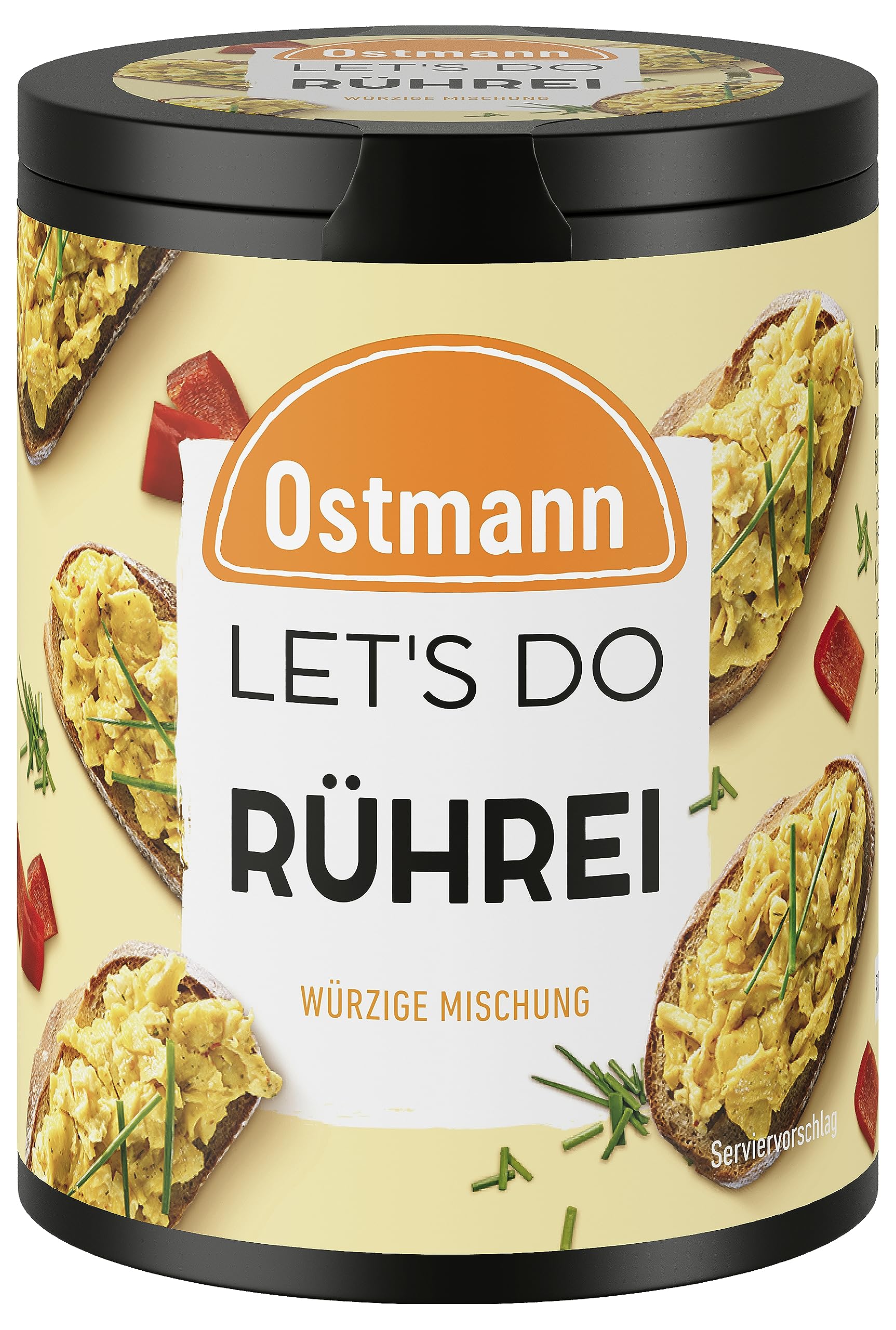 Ostmann Gewürze - Let's Do Rührei | 75 g in Metalldose | Gewürzsalz für Rührei, Omelette und weitere Ei-Gerichte