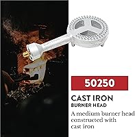 Vista 4 de GAS ONE cabeza de hornalla de alta presión de hierro colado con orificio de metal