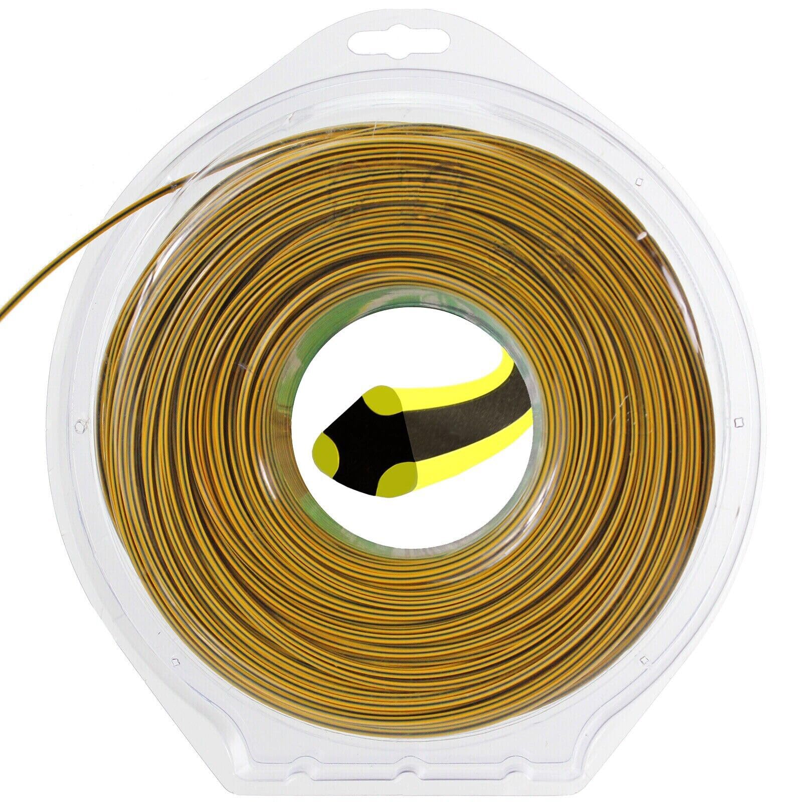 SPARES2GO Bi-Comp Dual Core Line Compatible with McCulloch Strimmer Trimmer (2.4mm, 80m)