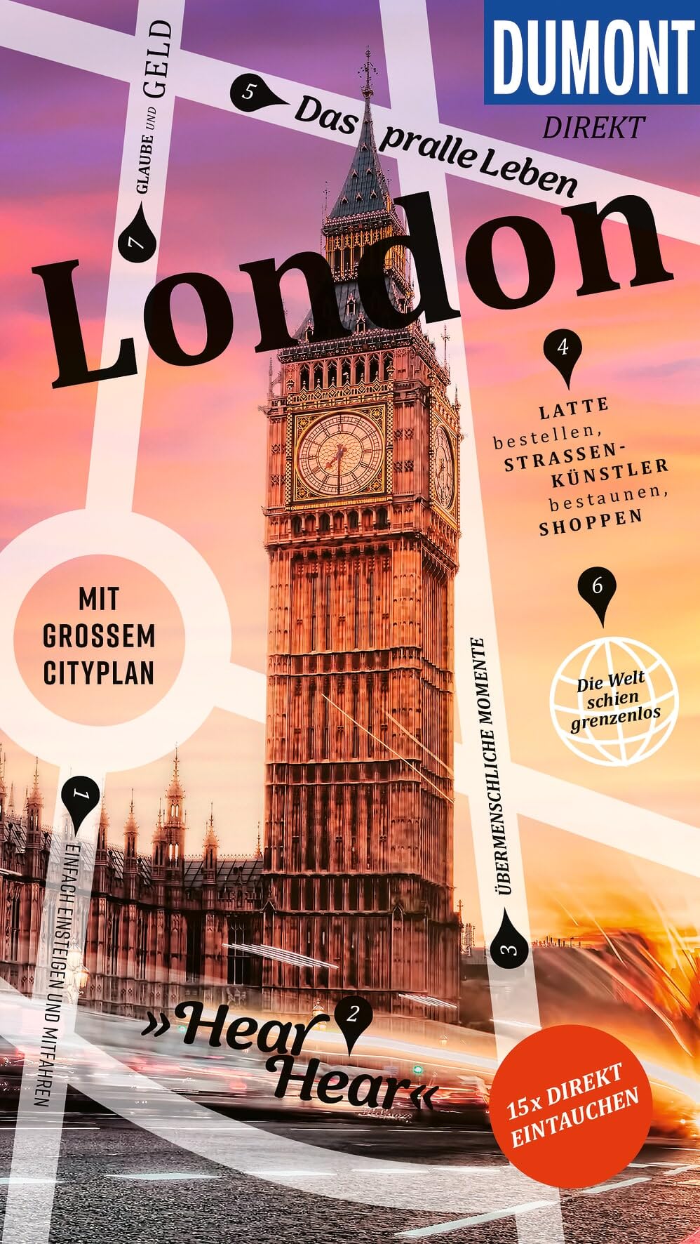 DUMONT direkt Reiseführer London: Mit großem Cityplan