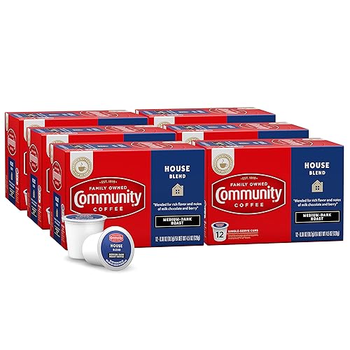 Community Coffee - Cápsulas de café 100 colombiano