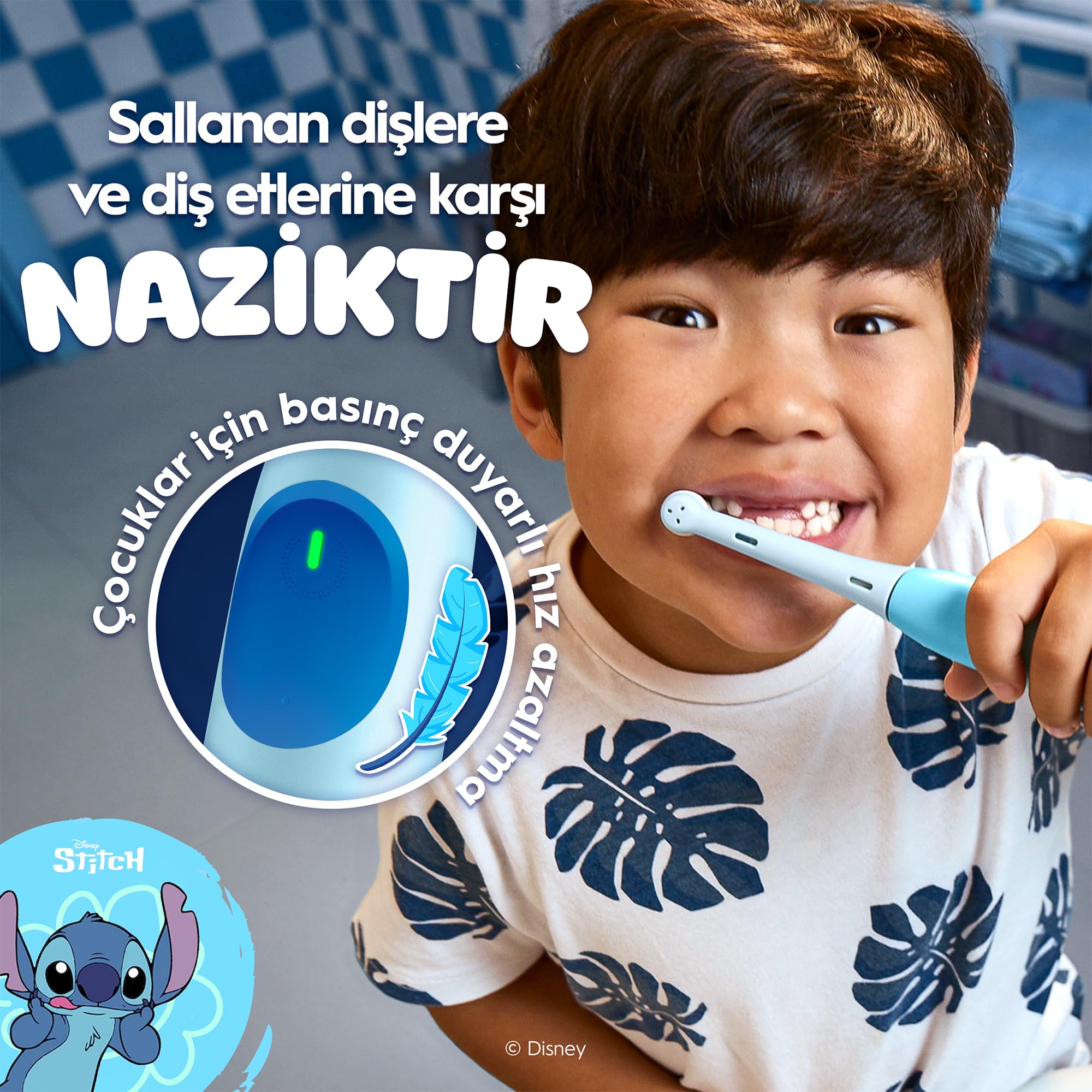 Oral-B iO Kids 6+ - Spazzolino da denti con Stitch