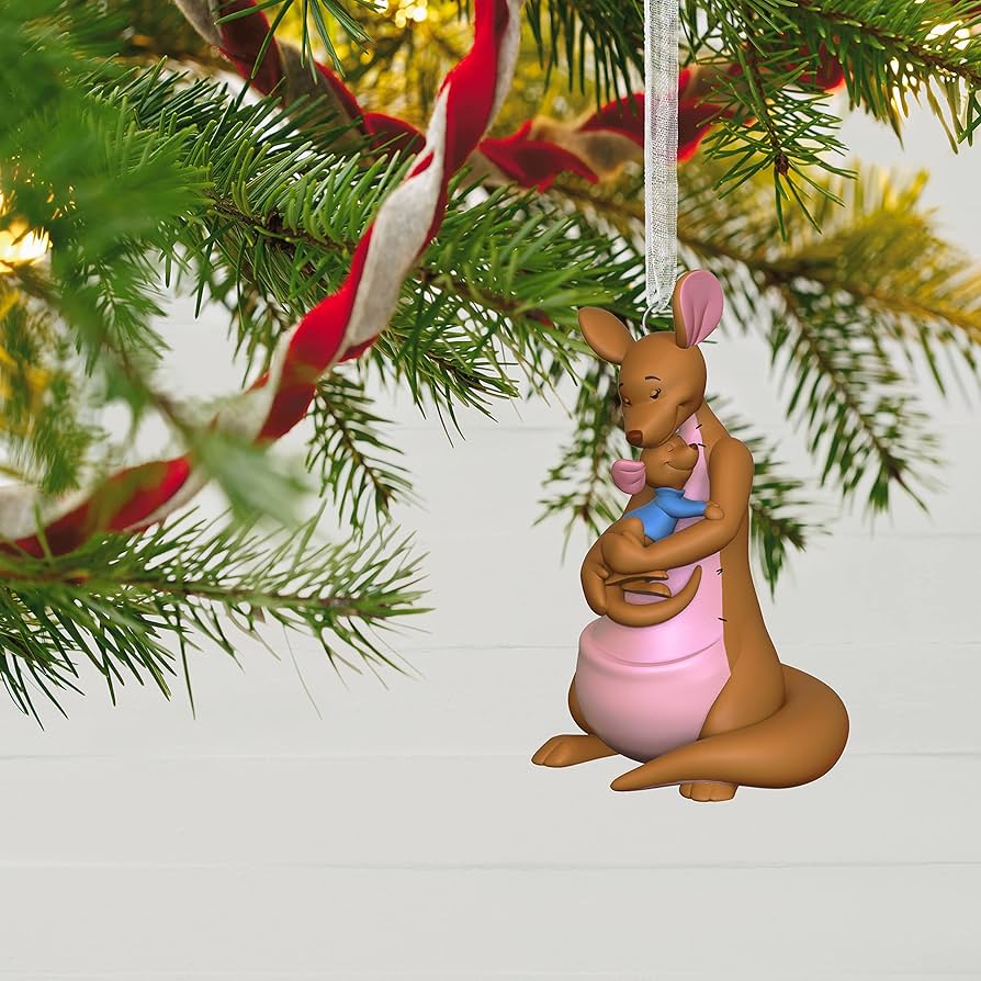 Kanga and roo christmas ornament Clearance