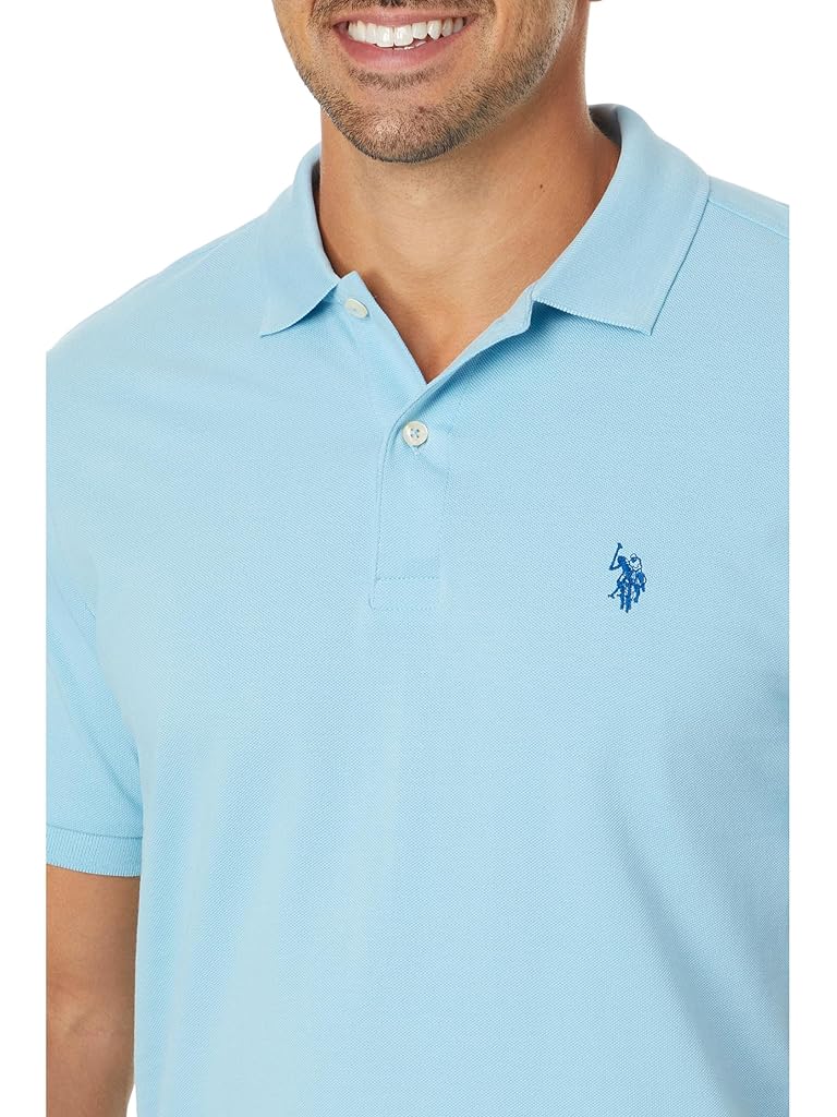 U.S. POLO ASSN. Solid Cotton Pique Polo with Small Pony