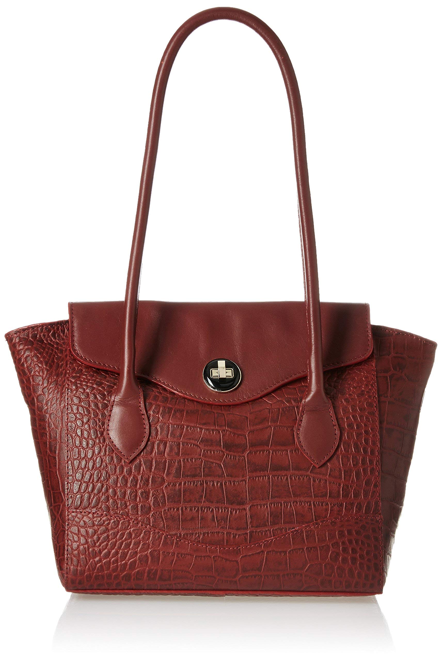 Hidesign womens EE GISELE I Large Red Marsala I Shoulder Bag (B01H1TUMQE) Amazon Price History, Amazon Price Tracker