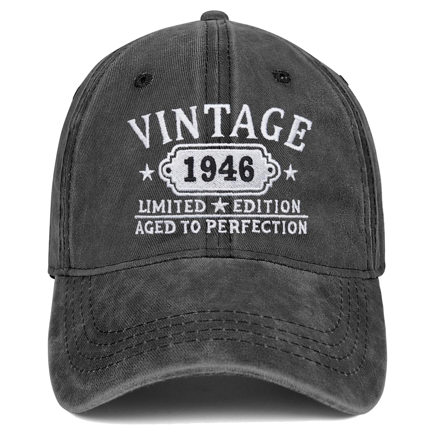 80th Birthday Gifts for Women Man Mom Vintage 1945 Hat Embroidered Baseball Cap