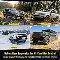 Vista 5 de TUCAREST Brazo de control superior trasero izquierdo derecho K641281 (enlace lateral) compatibles con 2007-2012 Do-dge Caliber /07-17 Je-ep Compass