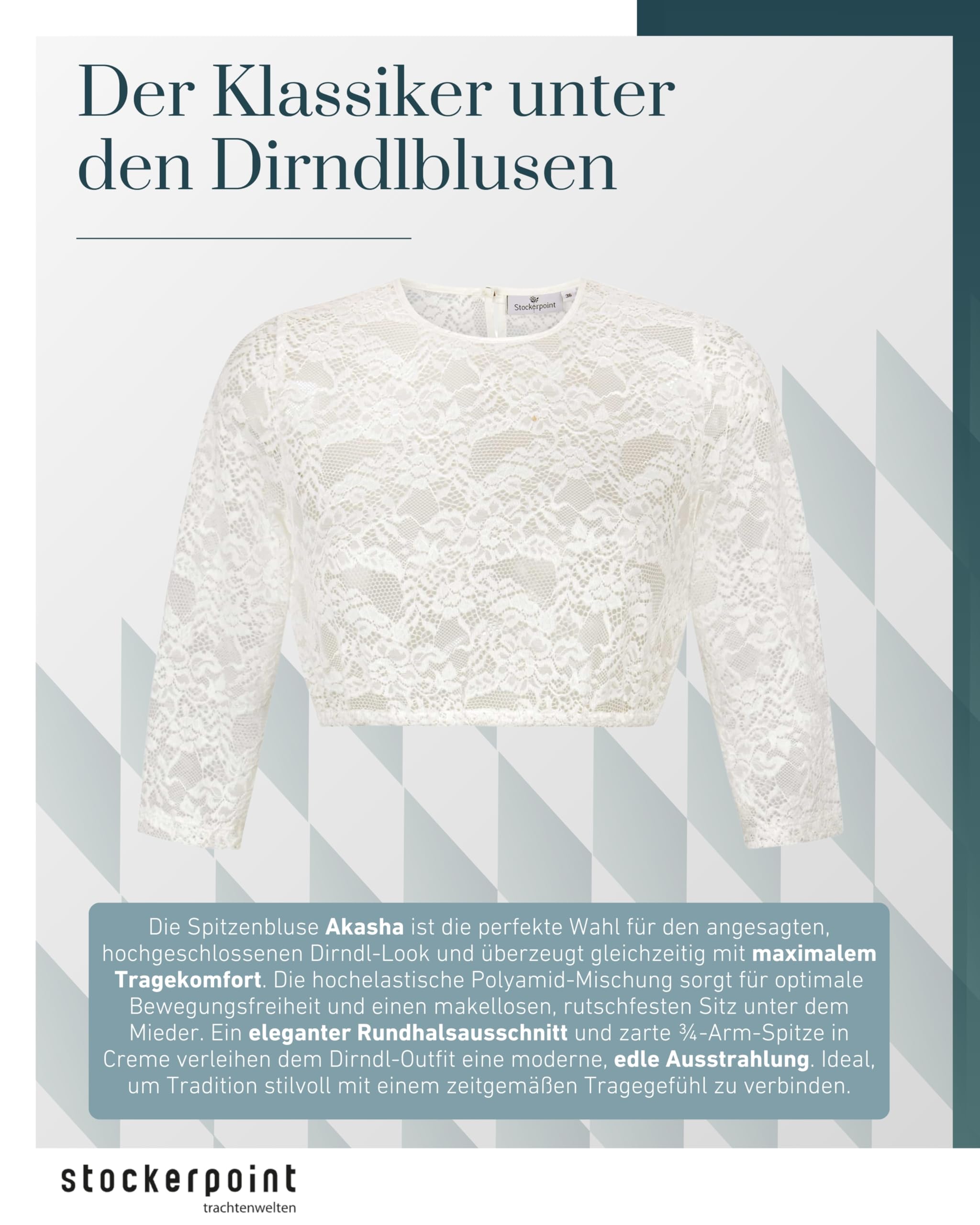 Stockerpoint Dirndlbluse Akasha
