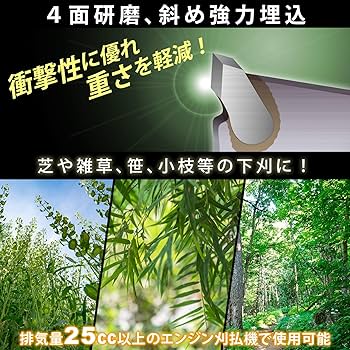 Amazon | 山善(YAMAZEN) 草刈用 チップソー 10枚組 外径255mm×40