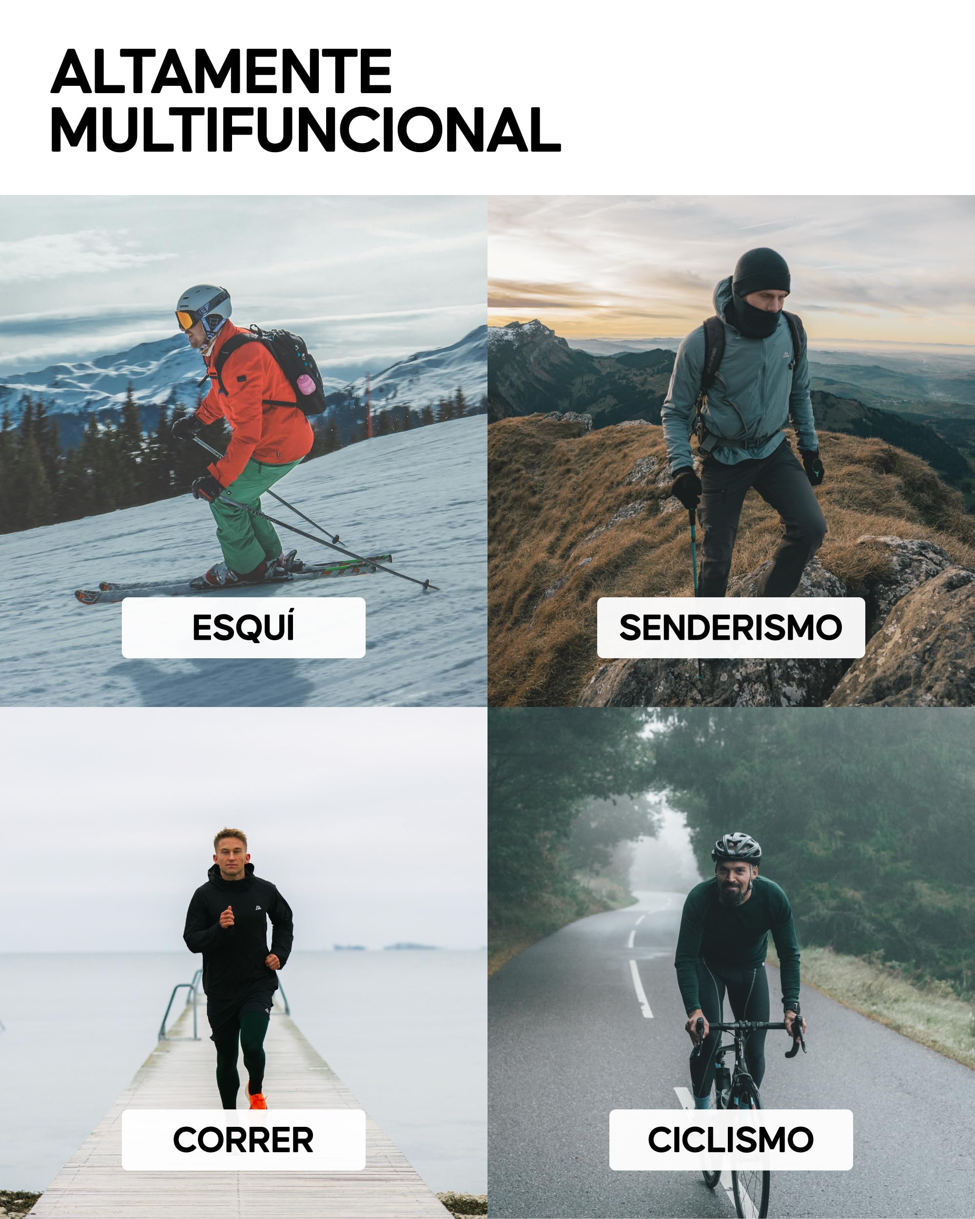 DANISH ENDURANCE Calzoncillos Hombre Boxer de Lana Merino, Transpirables, Pack de 1, con o Sin Bolsillo