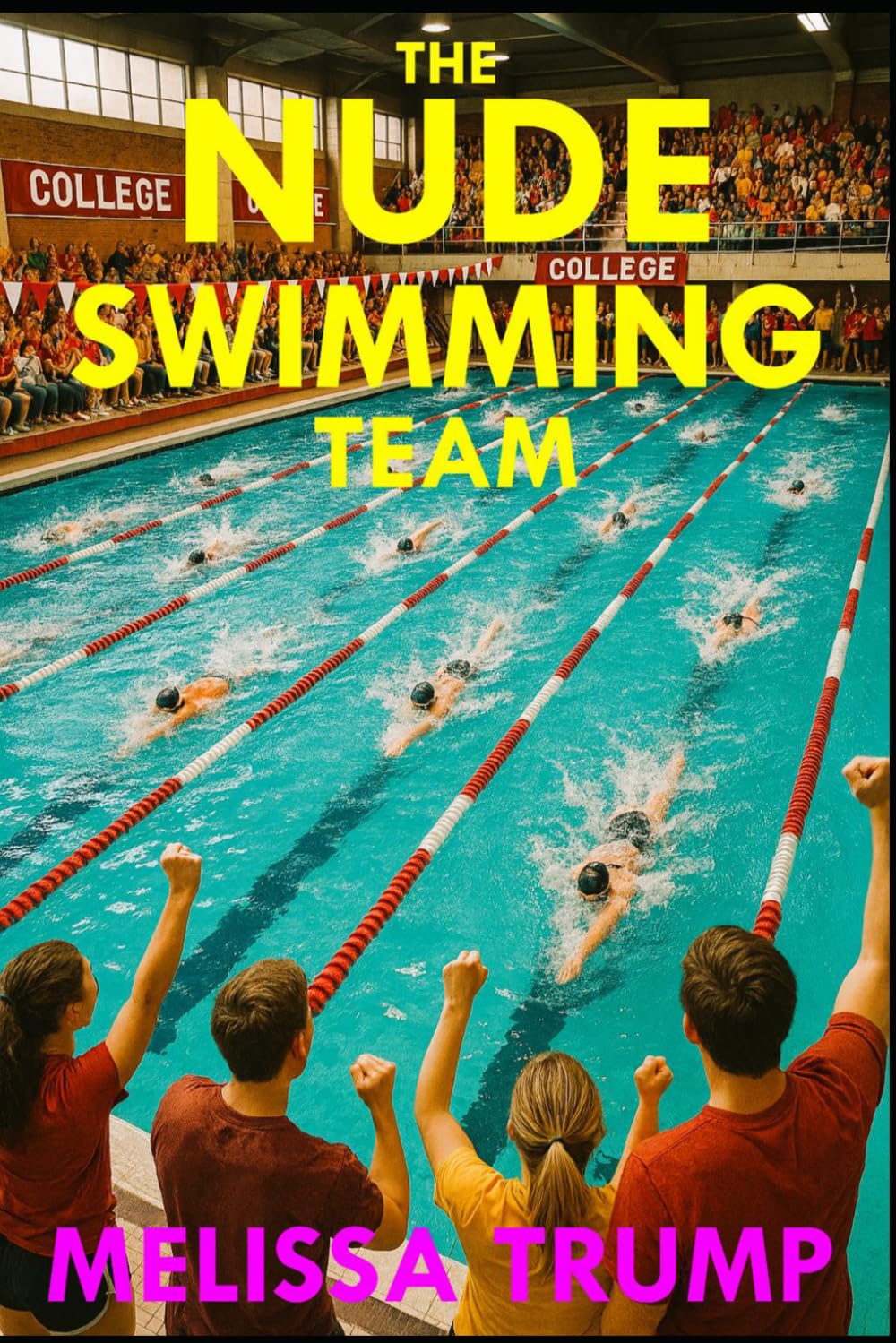 The Nude Swimming Team: A CFNM stripped down ebook (Nude Swimming Stories (and other sports!))
