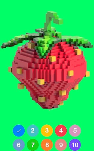 Pixel Art 3D Coloring By Number For Adults Free #TOP5