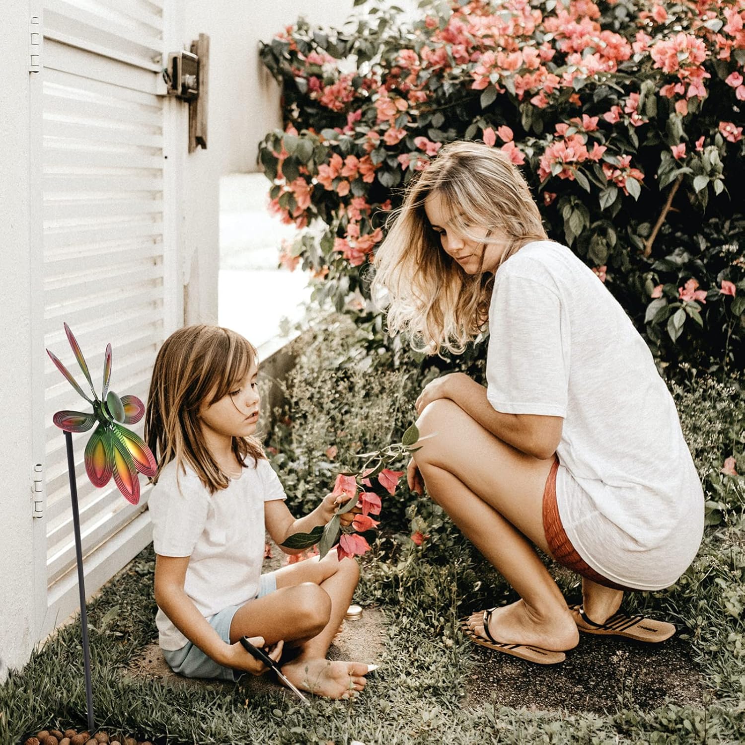 Outdoor Rotating Windmill Garden Decor Windmill Decor Outdoor Wind Spinner Yard Decoration