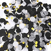 Vista 11 de TecUnite - Confeti redondo para decoración de bodas y fiestas de cumpleaños, 1.76 onzas