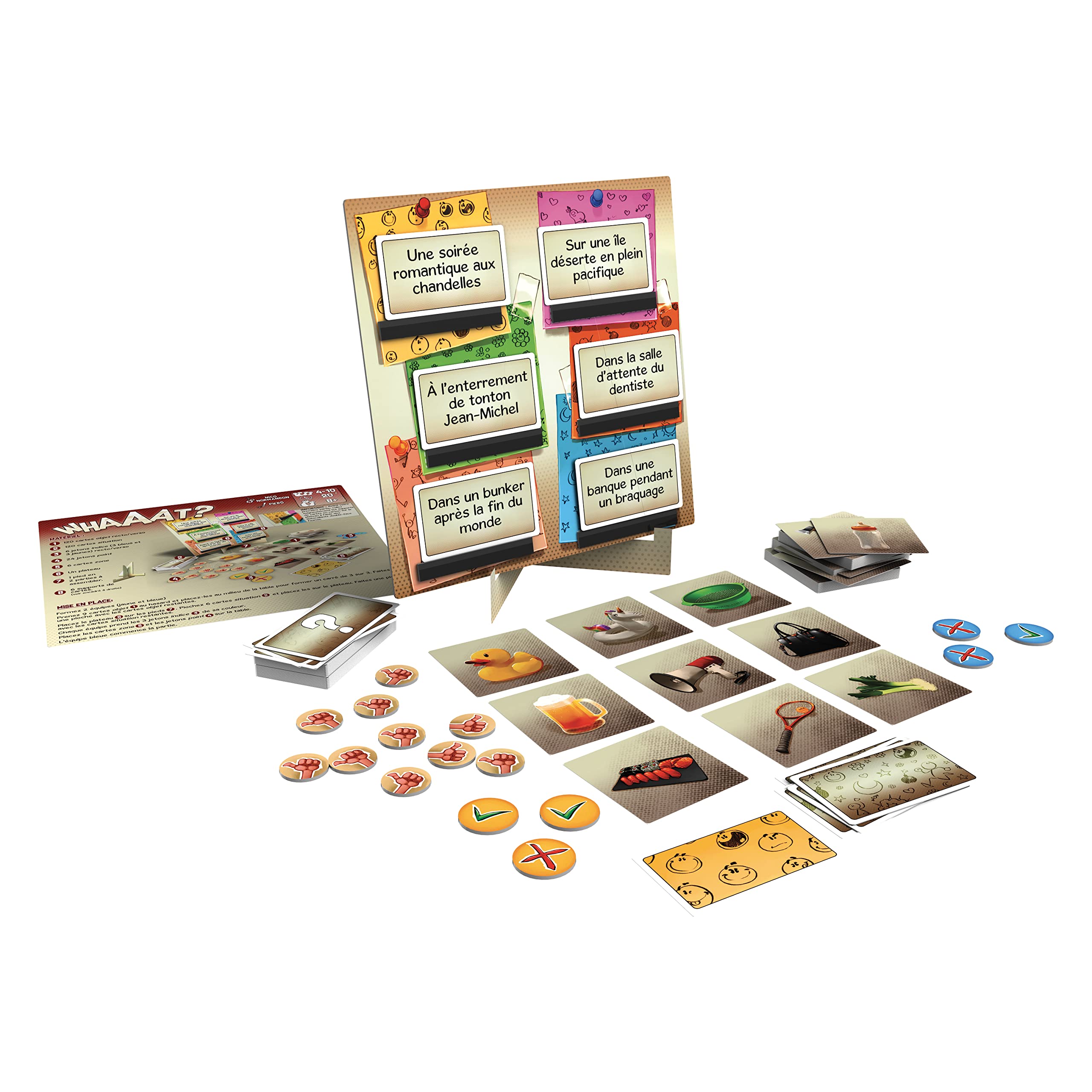 Asmodee KYF Edition | Whaaat ? | Jeu d'ambiance