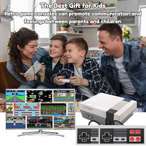 Miniatura 7 de Retro Classic Game ConsoleClassic Video Games System Built-in 620 Games and 2 Classic Edition ControllersAv and HDMI Output Plug and PlayRetro Toys