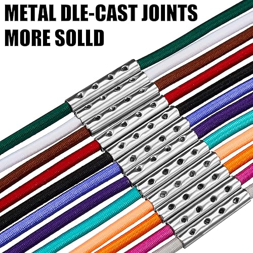 Miniatura 4 de Riakrum 12 coloridas bandas elásticas de goma para botes de basura de 13 a 30 galones, 3.28 pies, bandas de goma grandes para el hogar, cocina,