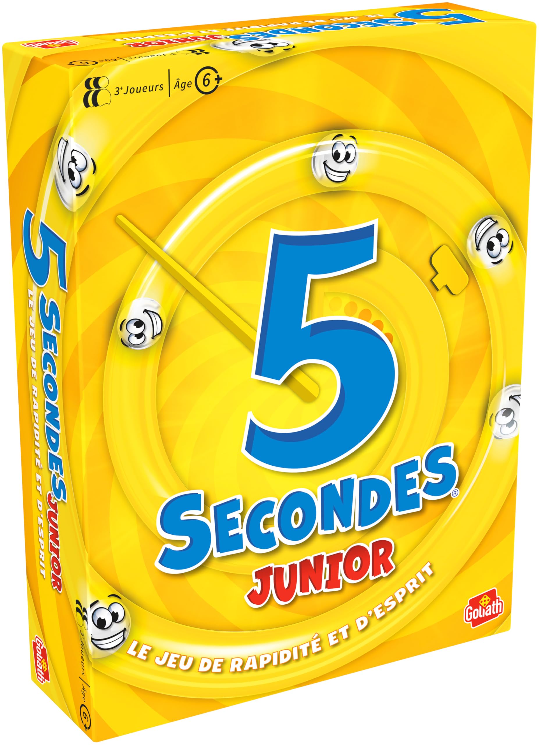 Secondes junior - Gioco divertente e veloce - GOLIATH - Dai 6 anni