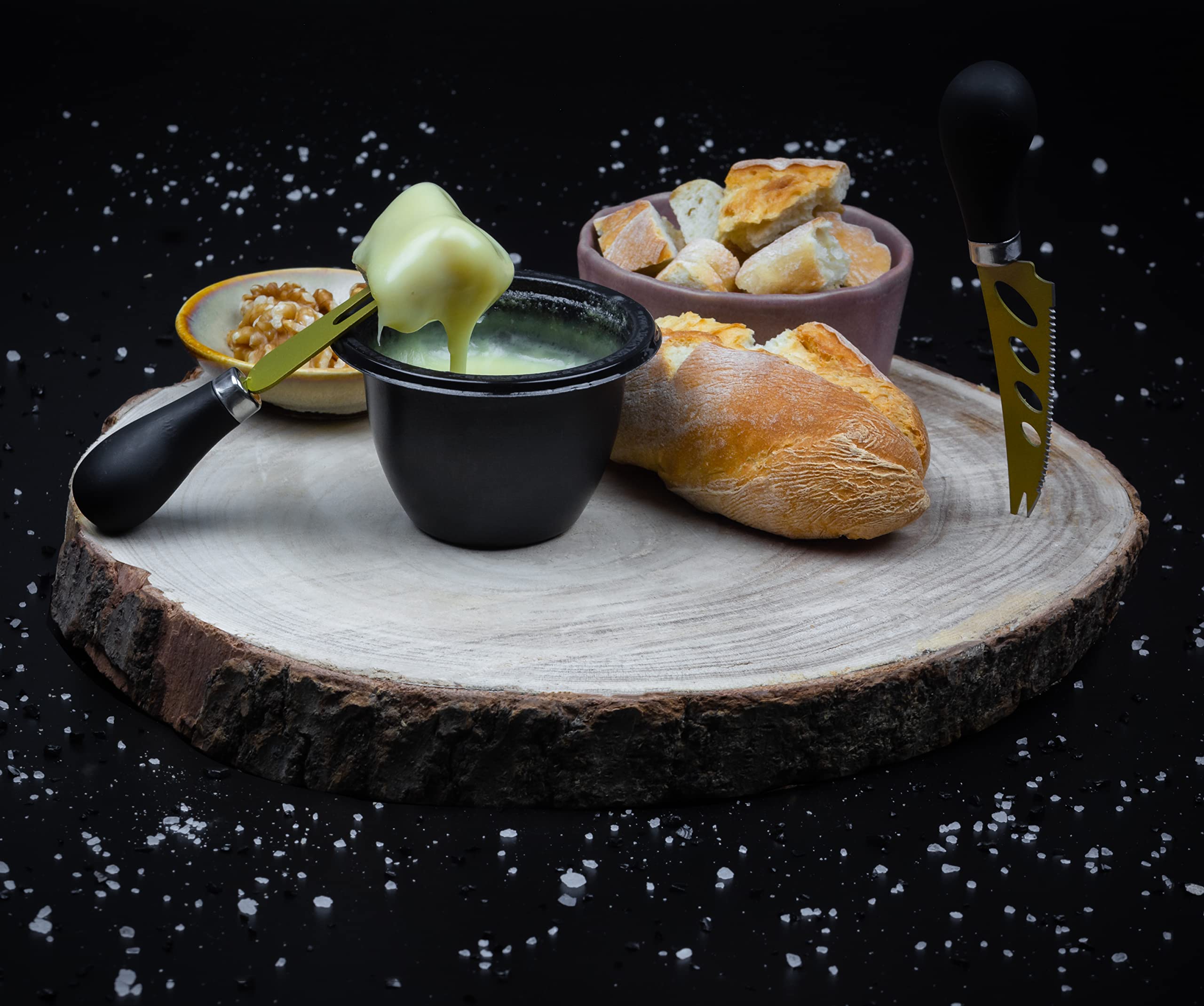 APPENZELLER KÄSE-FONDUE mini 6x 150g Fondue-Snack fertig-Fondue Fertiggericht für die Mikrowelle Fonduemischung aus schweizer Käse cremig fein-herb zart-schmelzend
