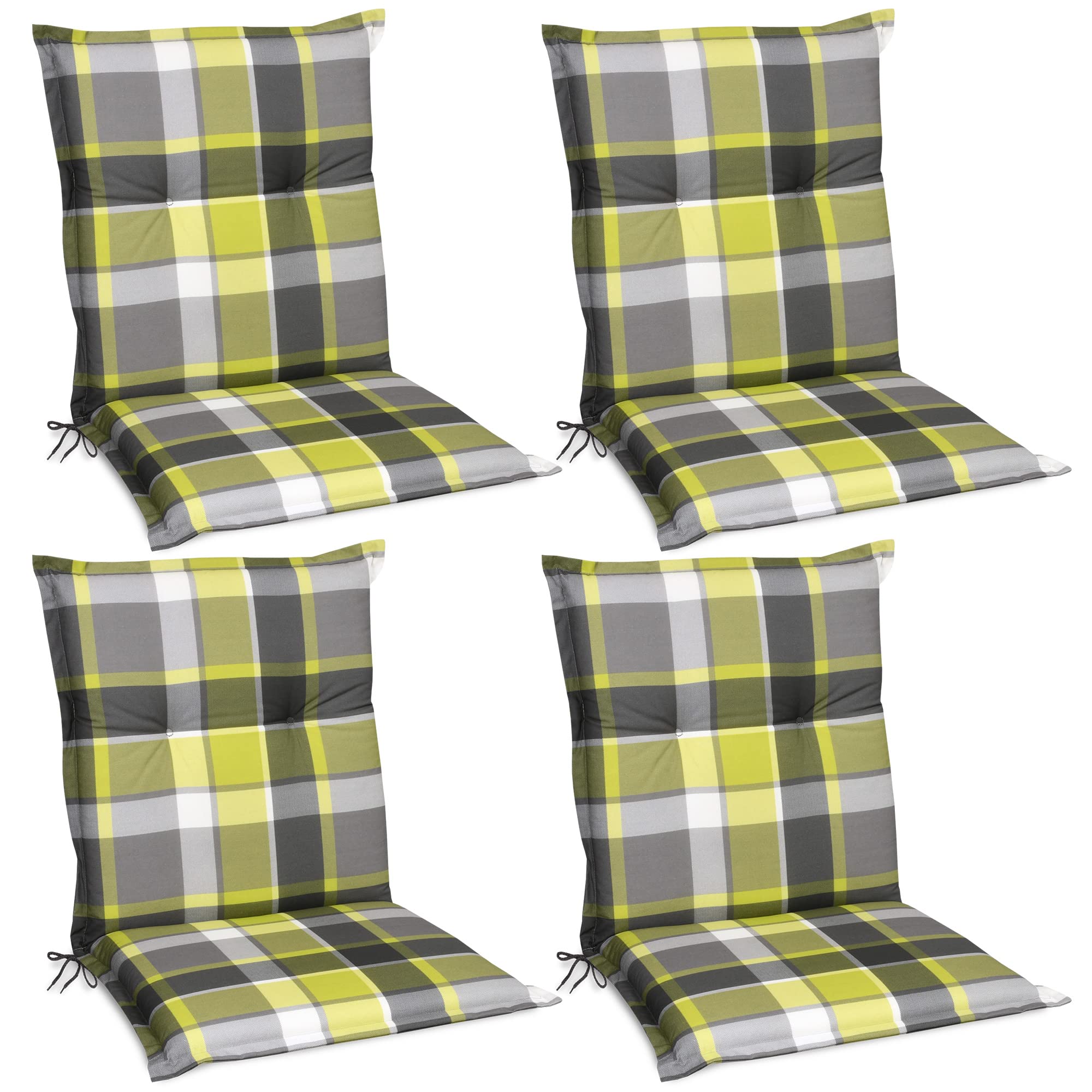 Beautissu Matelas Coussin pour Chaise Fauteuil de Jardin terrasse - Set