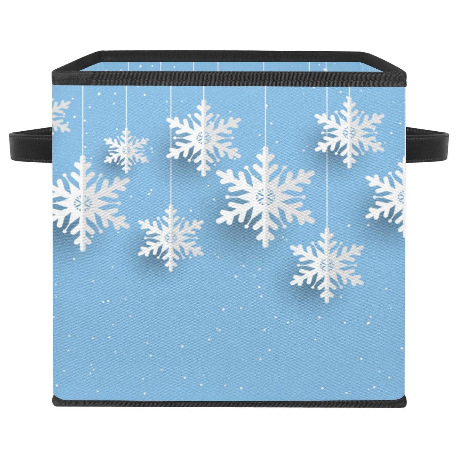 Boîte de rangement en tissu pliable : bac cube décoratif pour placard et chambre d'enfant
