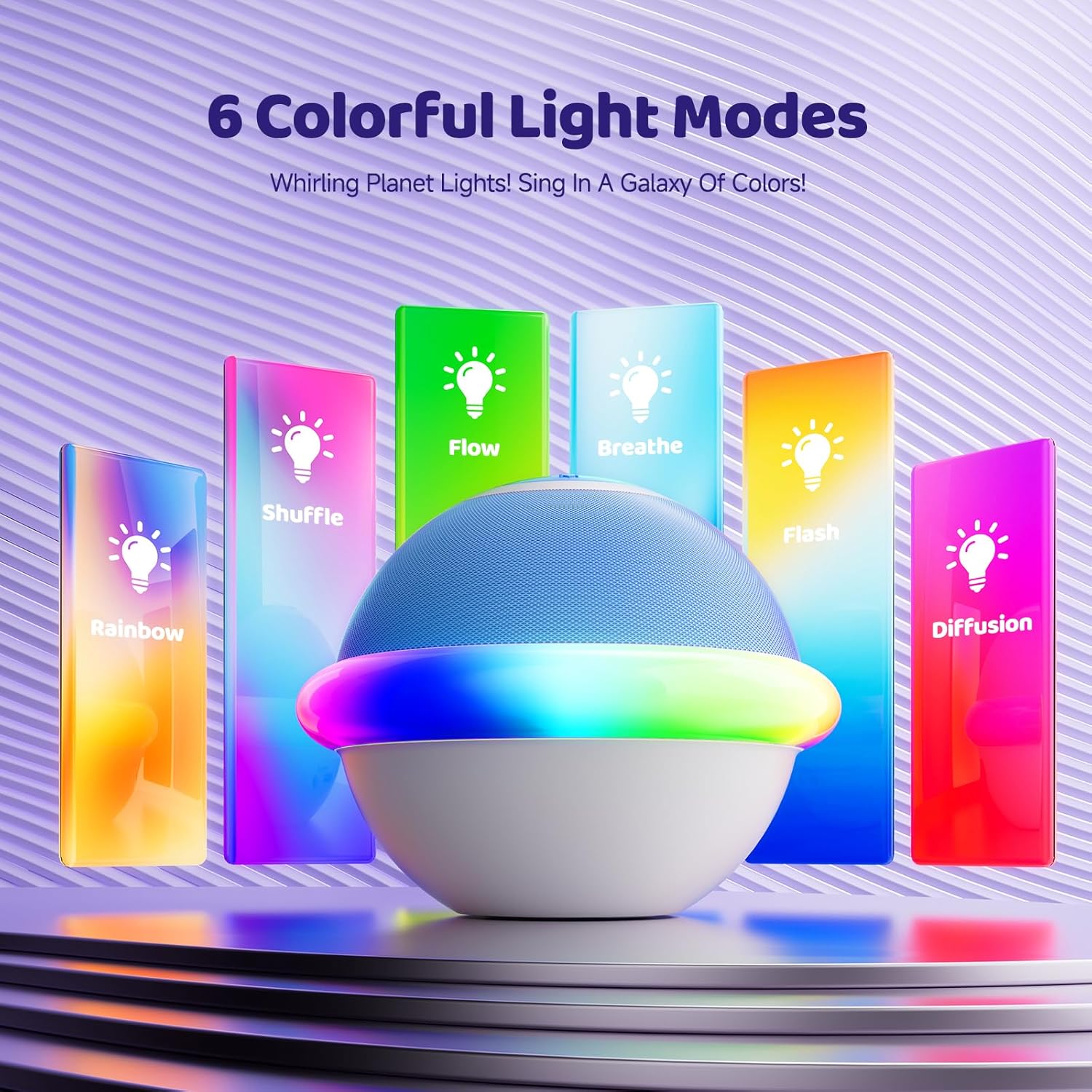 Kids Karaoke Machine for Boys Girls with Dual Microphones for Ages 3-12, Youth Kara... - Image 4