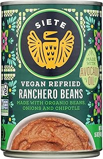 Siete Beans Refried Ranchero 16 OZ